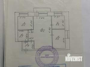 3-к квартира, вторичка, 43м2, 5/5 этаж