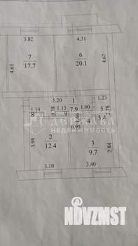 3-к квартира, вторичка, 73м2, 4/4 этаж