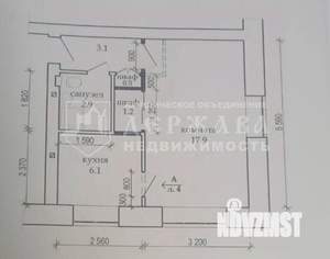 1-к квартира, вторичка, 32м2, 3/5 этаж
