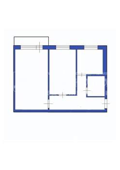 2-к квартира, вторичка, 42м2, 4/5 этаж