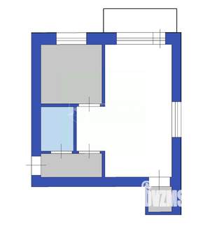 1-к квартира, вторичка, 31м2, 4/5 этаж