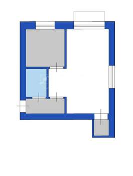 1-к квартира, вторичка, 31м2, 2/2 этаж