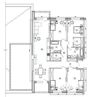 6-к квартира, вторичка, 214м2, 8/8 этаж