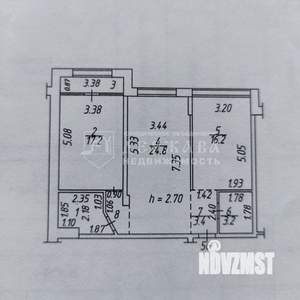2-к квартира, вторичка, 75м2, 5/9 этаж