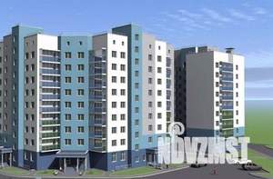 1-к квартира, строящийся дом, 43м2, 17/17 этаж