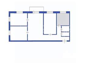 4-к квартира, вторичка, 61м2, 4/5 этаж