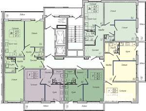 2-к квартира, вторичка, 68м2, 7/17 этаж